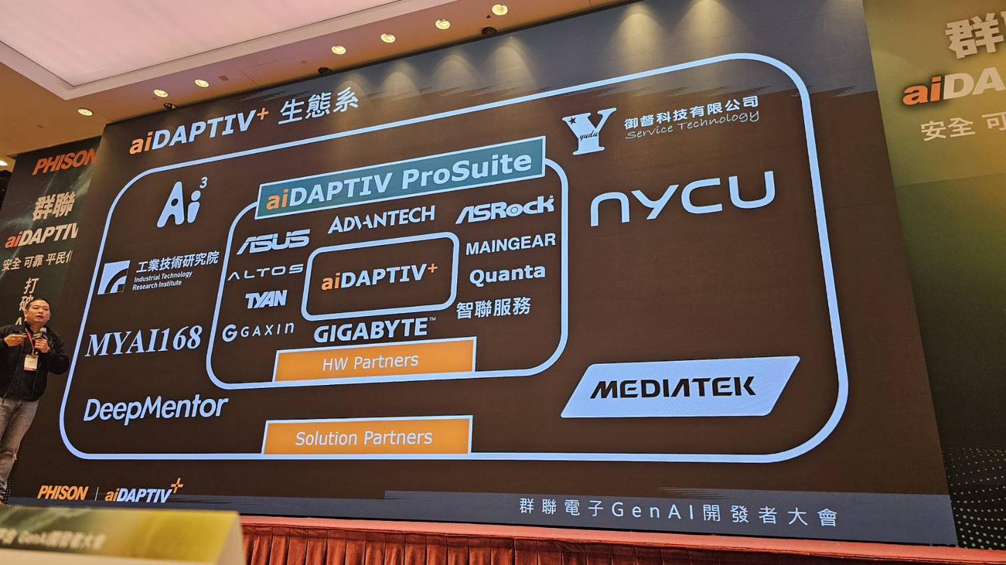 aiDAPTIV 開發者大會現場交流